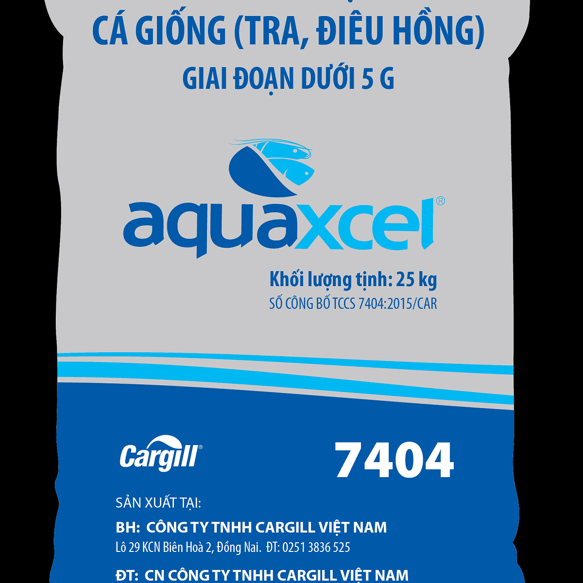 1Kg cám lẻ Cargill 7404B bột 42% đạm