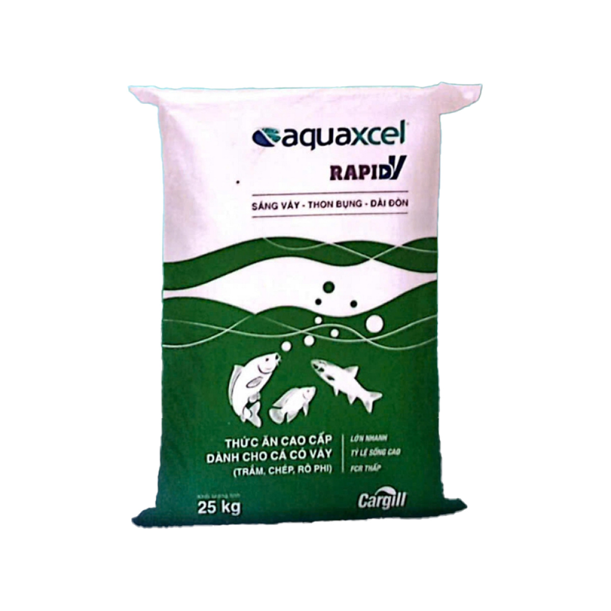 1Kg cám lẻ Cargill RPV315 viên nổi 3mm 31.5% đạm